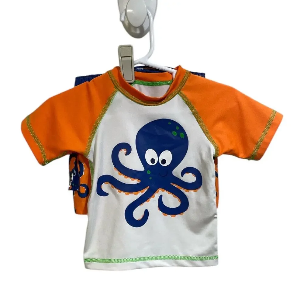 Baby Octopus Swim Trunk Set 6-9 Months